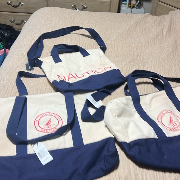 3 Piece Nautica Travel Bags - Picture 3 of 6